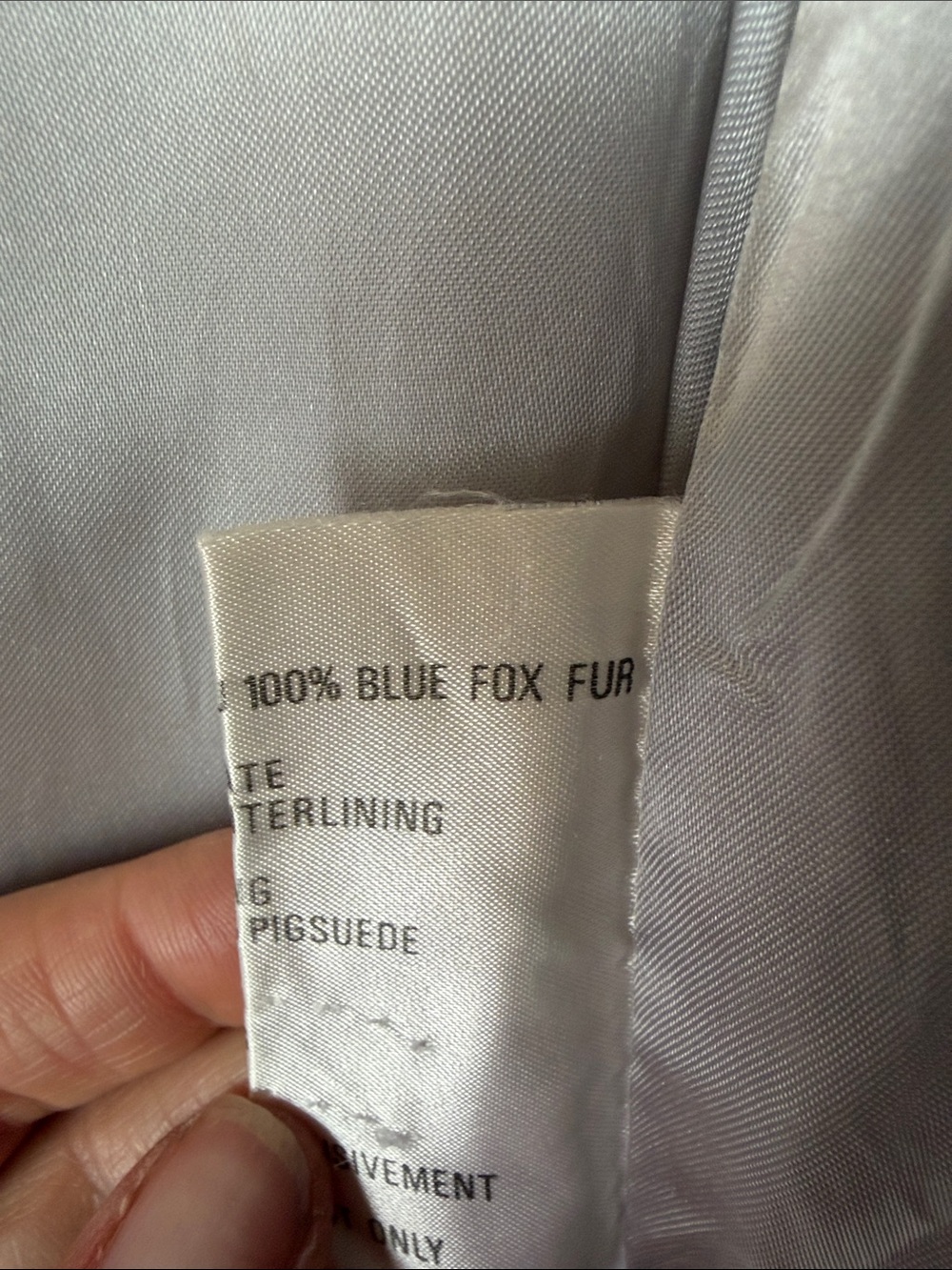 Saga Fox Blue Fox Fur coat - Picture 6 of 14